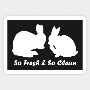 Grooming Bunnies Sticker